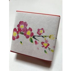 画像1: ちりめん山椒小箱入　【桃】＊季節限定デザイン＊