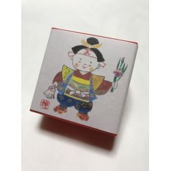 画像1: ちりめん山椒小箱入　【桃太郎】　＊季節限定デザイン＊