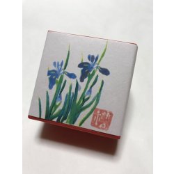 画像1: ちりめん山椒小箱入　【菖蒲】　＊季節限定デザイン＊