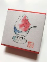 ちりめん山椒小箱入　【かき氷】　＊季節限定デザイン＊