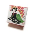 画像1: ちりめん山椒小箱入　【紅葉と舞妓】　＊季節限定デザイン＊ (1)