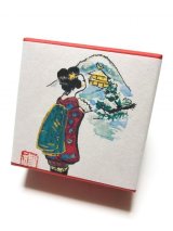 ちりめん山椒小箱入　【雪と舞妓さん】　＊季節限定デザイン＊