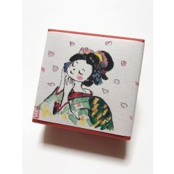 画像1: ちりめん山椒小箱入　【桜吹雪】　＊季節限定デザイン＊