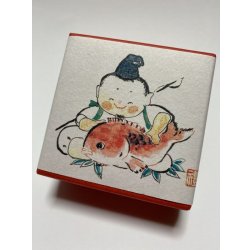 画像1: ちりめん山椒小箱入　【えびすさん】　＊季節限定デザイン＊