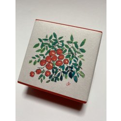 画像1: ちりめん山椒小箱入　【南天】　＊季節限定デザイン＊