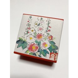 画像1: ちりめん山椒小箱入　【立葵】　＊季節限定デザイン＊