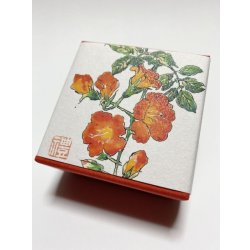 画像1: ちりめん山椒小箱入　【ノウゼンカズラ】　＊季節限定デザイン＊