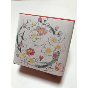 画像: ちりめん山椒小箱入　【桃花】＊季節限定デザイン＊