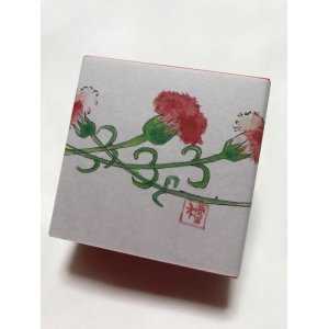 画像: ちりめん山椒小箱入　【カーネーション】　＊季節限定デザイン＊