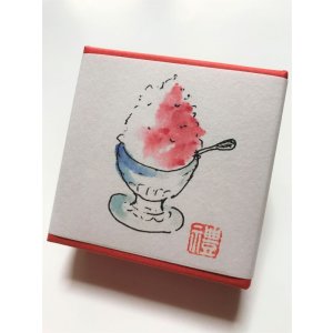 画像: ちりめん山椒小箱入　【かき氷】　＊季節限定デザイン＊