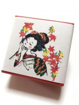 画像: ちりめん山椒小箱入　【京もみじ】　＊季節限定デザイン＊