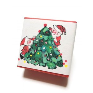 画像: ちりめん山椒小箱入　【サンタさん】　＊季節限定デザイン＊