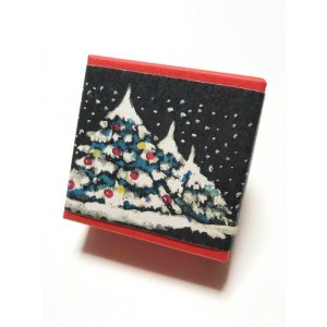 画像: ちりめん山椒小箱入　【もみの木】　＊季節限定デザイン＊