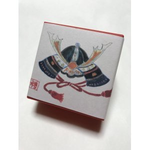 画像: ちりめん山椒小箱入　【兜】　＊季節限定デザイン＊