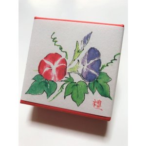画像: ちりめん山椒小箱入　【あさがお】　＊季節限定デザイン＊