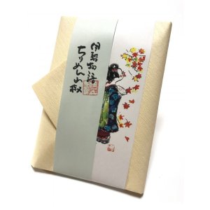 画像: ちりめん山椒　【紅葉と舞妓】　＊季節限定デザイン＊