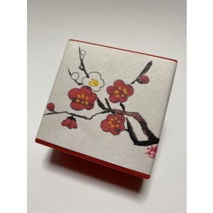 画像: 甘口ちりめん山椒小箱入　【梅２】　＊季節限定デザイン＊