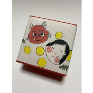 画像: ちりめん山椒小箱入　【節分】　＊季節限定デザイン＊