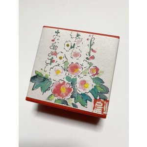 画像: ちりめん山椒小箱入　【立葵】　＊季節限定デザイン＊