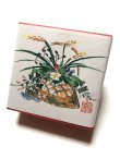 画像1: ちりめん山椒小箱入　【花籠】　＊季節限定デザイン＊
