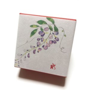 画像: ちりめん山椒小箱入　【藤】　＊季節限定デザイン＊