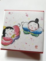 画像: ちりめん山椒小箱入　【お雛様2】＊季節限定デザイン＊