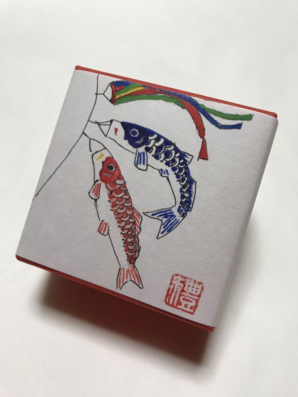 画像1: ちりめん山椒小箱入　【こいのぼり】　＊季節限定デザイン＊