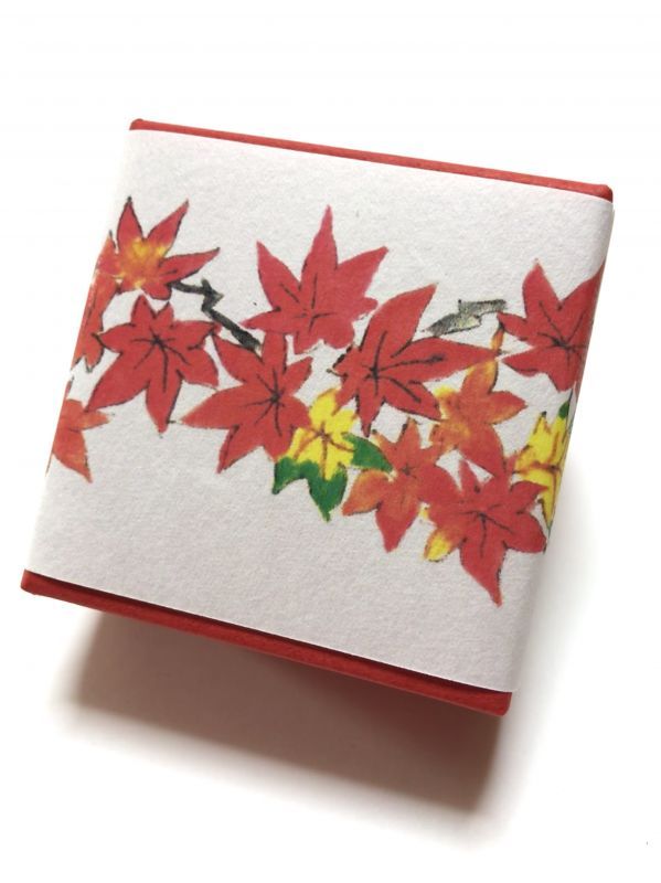 画像1: ちりめん山椒小箱入　【紅葉】　＊季節限定デザイン＊
