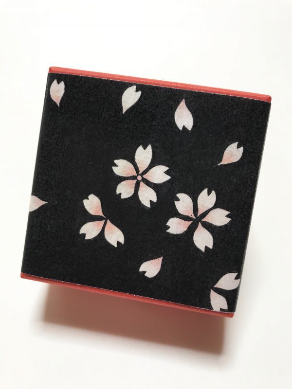 画像1: ちりめん山椒小箱入　【夜桜2】　＊季節限定デザイン＊