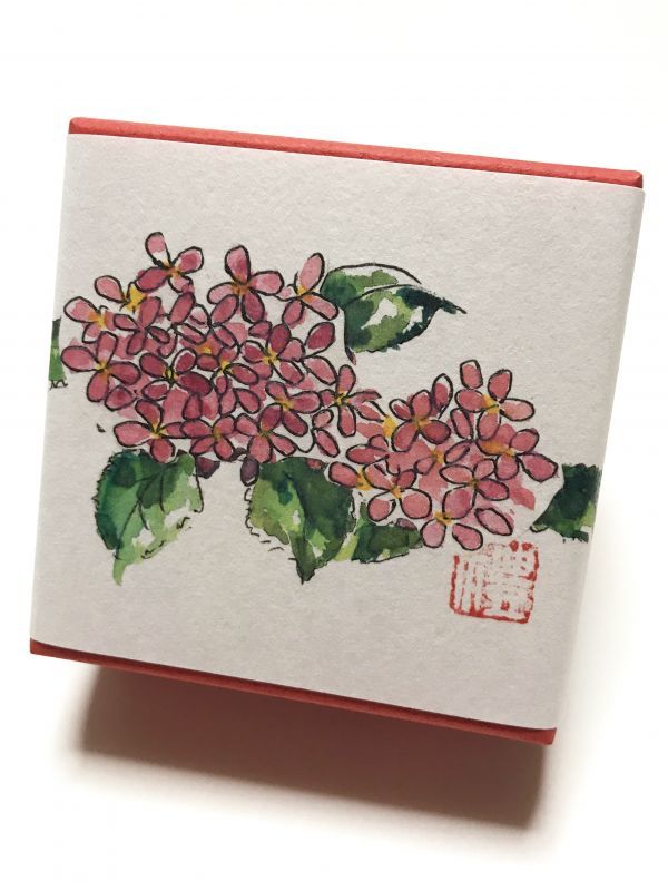 画像1: 甘口ちりめん山椒小箱入　【紫陽花】　＊季節限定デザイン＊