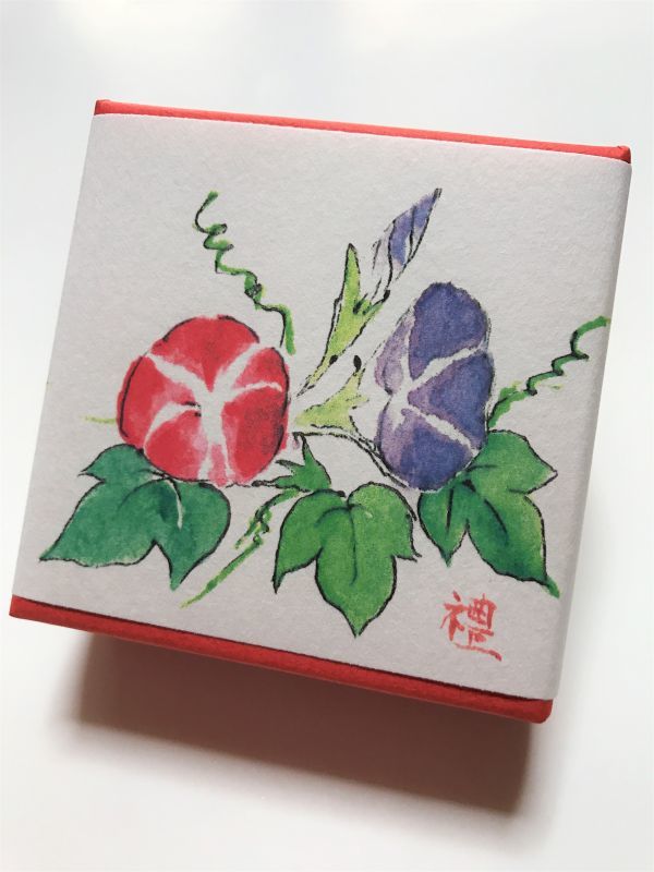 画像1: ちりめん山椒小箱入　【あさがお】　＊季節限定デザイン＊