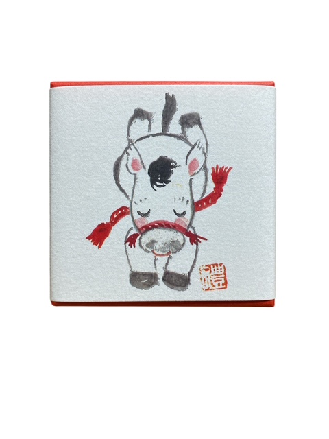 画像1: ちりめん山椒小箱入　【午】　＊季節限定デザイン＊